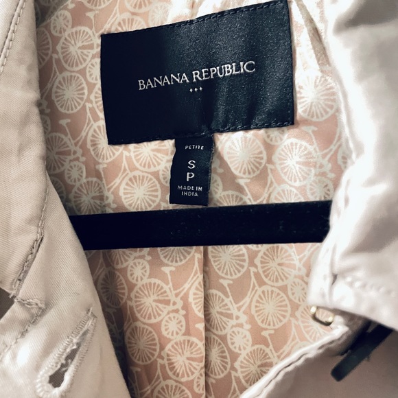 Banana Republic double breasted trench coat - Picture 6 of 7